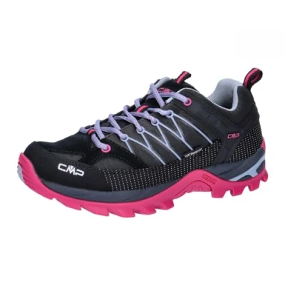 Abbildung von CMP Rigel LOW Trekking SHOE WP Hikingschuh, Damen, Größe: 40, Antracite/fuxia Schuhe