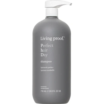 Abbildung von Living Proof Perfect Hair Day Shampoo All in One Feuchtigkeitsshampoo für Geschmeidigkeit, Volumen, Pflege, Kräftigung und Glättung der Haare Vegan, ohne Parabene, Silikone, Sulfate 710ml