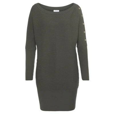 Abbildung von Lascana Strickpullover, Damen, Größe: 40/42, Khaki