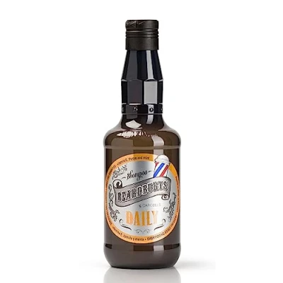 Abbildung von Beardburys Fresh Erfrischendes Shampoo für Männer, Belebende Reinigung mit Menthol und Eukalyptus, Ideal die tägliche Anwendung, Parabenfrei, 330 ml