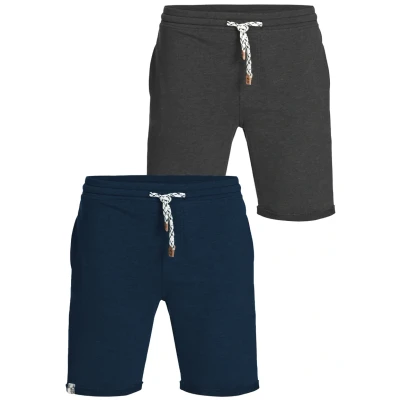 Abbildung von Indicode Jeans 2 PACK EDDY Shorts, Herren, Größe: XXL, Navy black