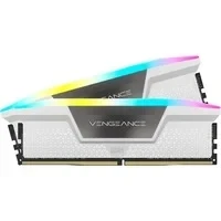 Abbildung von Corsair VENGEANCE RGB DDR5 RAM 32GB (2x16GB) 6000MHz CL40 Intel XMP iCUE Kompatibel Computer Speicher Weiß (CMH32GX5M2B6000C40W)