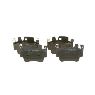 Abbildung von BOSCH 0 986 494 281 Bremsbelagsatz Low Metallic mit Anti Quietsch Blech, Montageanleitung PORSCHE: 911 Cabrio, Coupe, Boxster