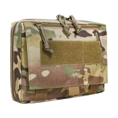 Abbildung von Tasmanian Tiger TT EDC Pouch Molle kompatible Rucksack Organizer Zusatz Tasche für Werkzeug und Medic Erste Hilfe Set mit Patch Fläche (Multicam)