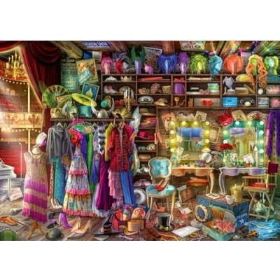 Abbildung von Ravensburger Puzzle Amiee Stewart Backstage 1000p, 1000 Puzzleteile, Made in Germany
