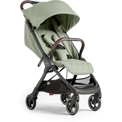 Abbildung von Silver Cross Clic Kompakt Kinderwagen Reisekinderwagen faltbarer &amp; leichter Kabinengröße Neugeborene 4 Jahre Sage