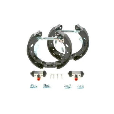 Abbildung von BOSCH 0 204 114 701 Bremsensatz, Trommelbremse mit Zubehör, Radbremszylinder FORD: FOCUS 3 Turnier
