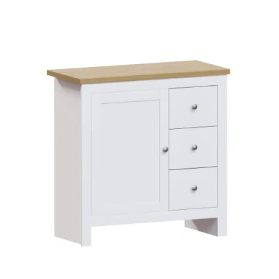 Abbildung von Vida Designs Schubladenboxen, MDF, Spanplatte und Melaminfurnier, Weiß, Standard
