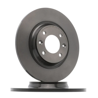 Abbildung von BREMBO COATED DISC LINE 08.8682.21 Bremsscheibe 290 12 4 voll beschichtet mit Schrauben PEUGEOT: 308 I Schrägheck, 3008 I, CC