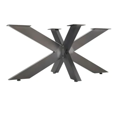 Abbildung von SOTECH Tischgestell Spider/Schwerlast Tischbeine aus Stahl Vintage Look/Tisch Füße, Höhe: 430 x Breite: 580 Länge: 980 mm/Einfache Montage/Tisch Kufen für DIY Projekte Couchtische, Esstische