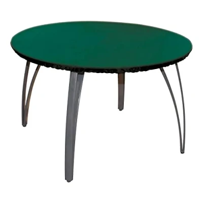 Abbildung von Bosmere Protector AP347A runde Tischabdeckung mit elastischem Rand, 100% wasserdicht, UV geschützt, strapazierfähiger Stoff, D90 120 cm, Grün