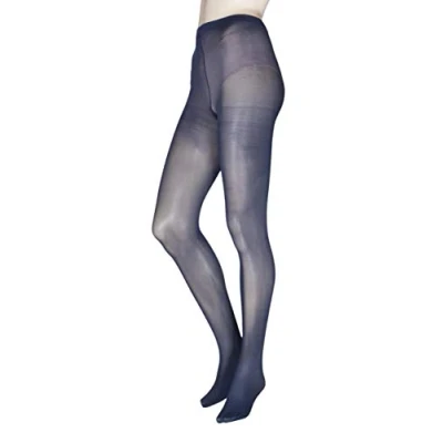 Abbildung von Charnos Hosiery Damen 2PP 40 Denier Tight Strumpfhose, Navy, Small/Medium