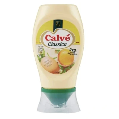 Abbildung von 12 x Calve Calvè Classic Mayonnaise Squeeze Mayo Pommes Sauce Tisch Saucen 250 ml