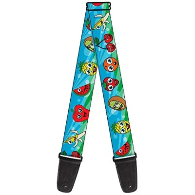 Abbildung von buckle down Gitarrengurt Fruit Cartoon2