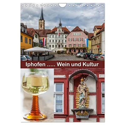 Abbildung von Iphofen Wein und Kultur (Wandkalender 2025 DIN A4 hoch), CALVENDO Monatskalender