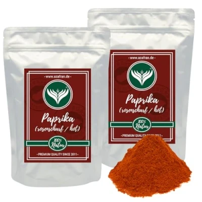 Abbildung von Azafran Paprika scharf (rosenscharf), Paprikapulver hot ungarisch 1kg