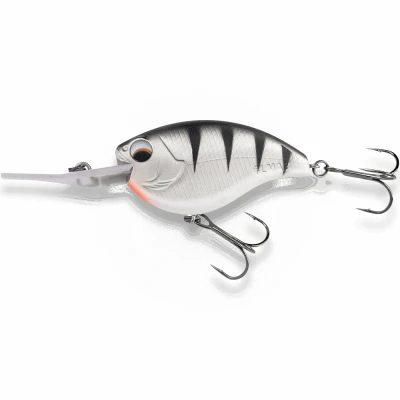 Abbildung von LMAB KØFI Power Vibe 55 Deep Runner Crankbait 5.5cm (14g) White Tiger Wobbler