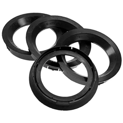 Abbildung von 4X Zentrierringe 76,0 x 57,1 mm schwarz Felgen Ringe Made in Germany