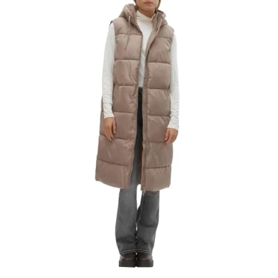Abbildung von Vero Moda Steppweste VMLigaane (1 tlg) Plain/ohne Details