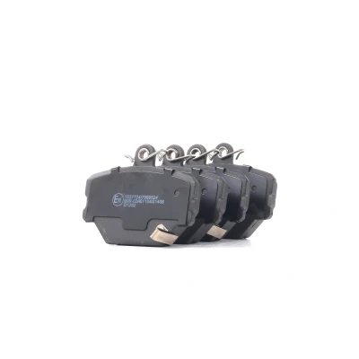 Abbildung von RIDEX 402B0074 Bremsbelagsatz Vorderachse mit akustischer Verschleißwarnung Bremssattelschrauben, Anti Quietsch Blech SMART: Fortwo I Coupe