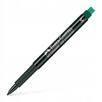 Abbildung von FABER CASTELL 152563 Marker Multimark M, permanent, grün