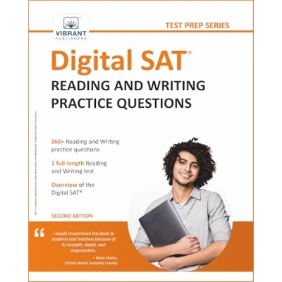 Abbildung von Digital SAT Reading and Writing Practice Questions (Test Prep)