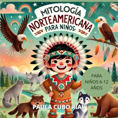 Abbildung von MITOLOGIA NORTEAMERICANA PARA NIÑOS: Todo sobre los mitos y leyendas de cuentos antiguos, cultura norteamericana, native tales for kids, libro ilustrado nativos americanos,