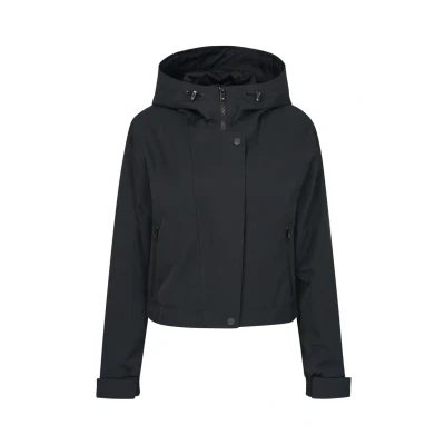 Abbildung von bugatti Regenjacke / wasserabweisende Jacke, Damen, Größe: 42, Schwarz
