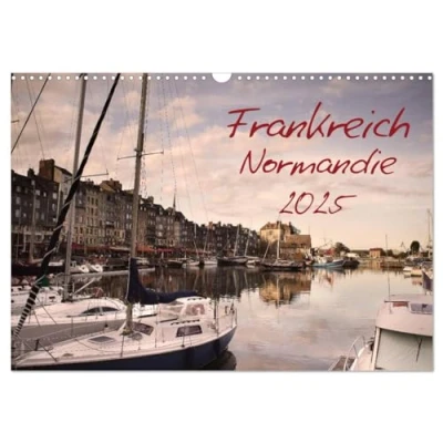 Abbildung von Frankreich Normandie (Wandkalender 2025 DIN A3 quer), CALVENDO Monatskalender