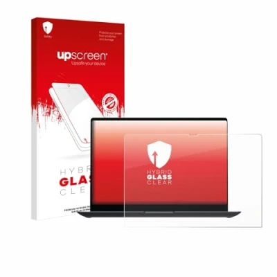 Abbildung von upscreen Schutzglas für Samsung Galaxy Book4 Ultra 16&quot; Schutzfolie, Glas Folie [Klar, 9H Panzerschutz, Anti Fingerprint]