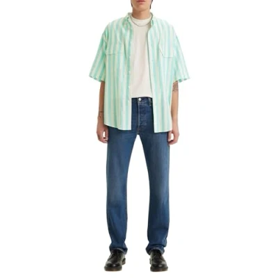 Abbildung von Levi&#039;s 501 ORIGINAL Jeans Straight Leg, Größe: 40x32, Medium indigo stonewash