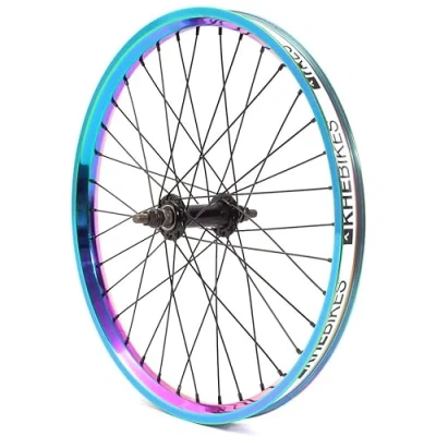 Abbildung von KHE BMX Vorderrad Oil Slick 32mm MVP Alu Felge 36 Loch 10mm S/B