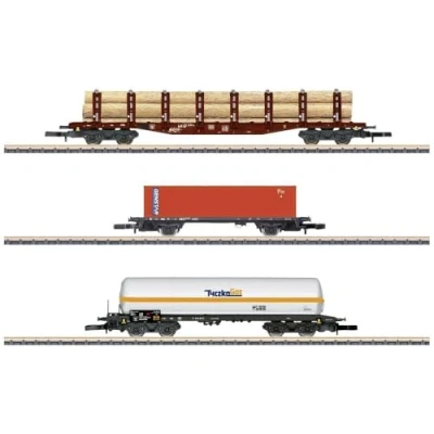 Abbildung von Märklin 82596, Güterwagen, Vormontiert, Z (1:220), Beide Geschlechter, Metall, Kunststoff, 3 Stück(e)