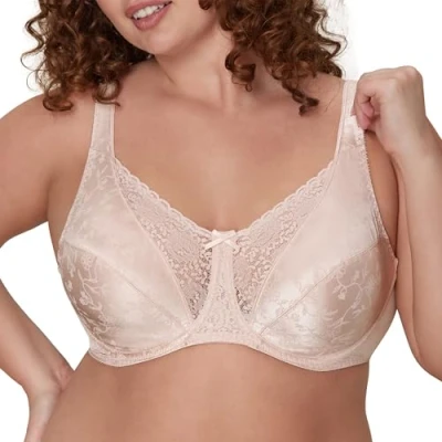 Abbildung von Playtex Damen Secrets Signature Floral Underwire Bras, Sandshell, 80D EU