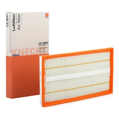 Abbildung von MAHLE ORIGINAL LX 2037 Luftfilter 43,0 227 419,0 Filtereinsatz MERCEDES BENZ: Vito Mixto, Bus, Viano