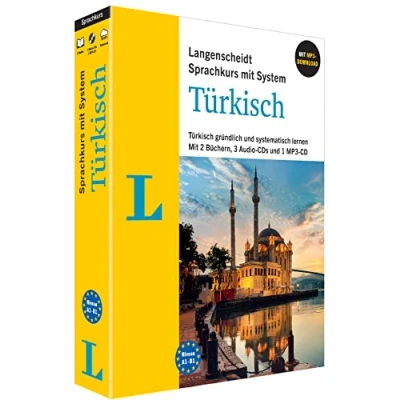 Abbildung von Langenscheidt Türkisch lernen mit System: gründlich und systematisch 2 Büchern, 3 Audio CDs 1 MP3 CD Download (Langenscheidt System)