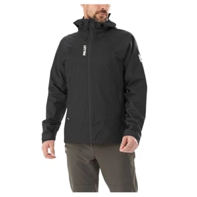 Abbildung von Millet FITZ ROY Regenjacke / wasserabweisende Jacke, Herren, Größe: 40/42, Noir