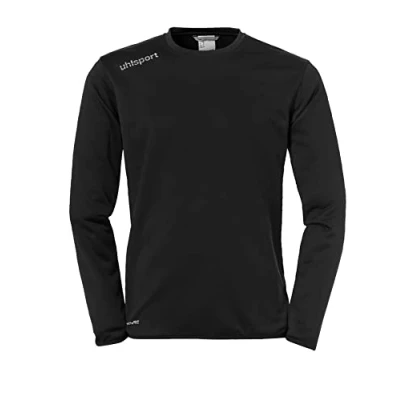 Abbildung von uhlsport Kinder Essential Training Top Longsleeve, schwarz/Weiß, 128