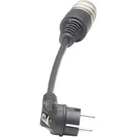 Abbildung von Juice Booster Adapter Haushaltsstecker Schuko (EU) mit Temperaturüberwachung im Stecker