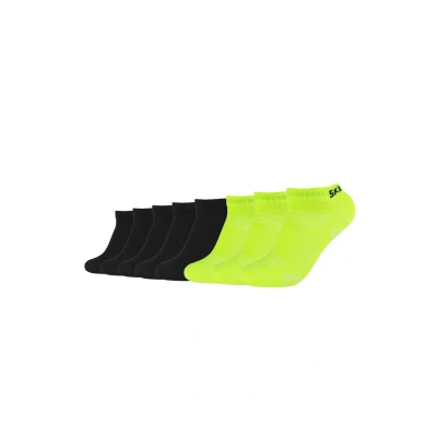 Abbildung von Skechers Basic Sneaker Ventilation 8 PACK Socken, Größe: 35 38, Lemon glacier