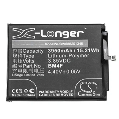 Abbildung von vhbw Akku Ersatz für Xiaomi BM4F Handy Smartphone Telefon (3950 mAh, 3,85 V, Li Polymer)