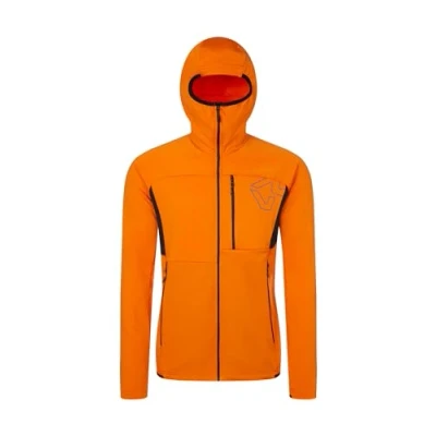 Abbildung von Rock Experience REMC02351 Z441 Arctic Circle Man Fleece Sweatshirt Herren 0615 PERSIMMOM ORANGE+0208 Caviar L
