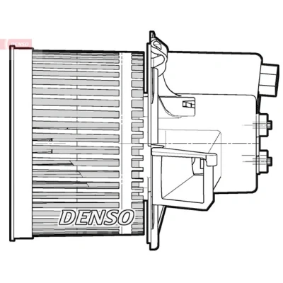 Abbildung von DENSO DEA09061 Innenraumgebläse FIAT: 500 Schrägheck