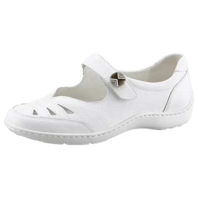 Abbildung von Waldläufer Klettschuh, Spangenschuh, Sandale, Komfortschuh in Komfortweite H (=sehr weit)