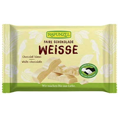 Abbildung von Rapunzel Weiße Schokolade HIH 100 g 12er Pack
