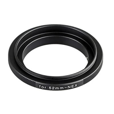 Abbildung von ayex Retroadapter Umkehrring Passend für Sony E Mount 52mm Reversering Makroadapter zum umgekehrten Anschrauben eines Objektivs
