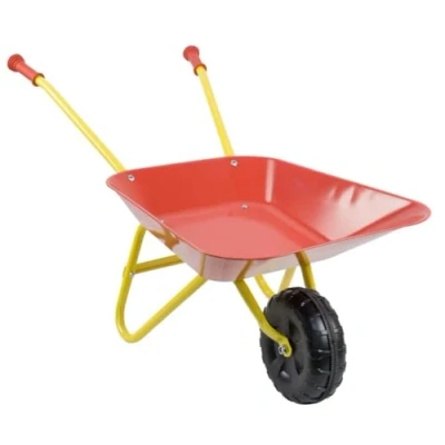 Abbildung von Trend Line Schubkarre Kinderschubkarre rot gelb 76 x 38 cm