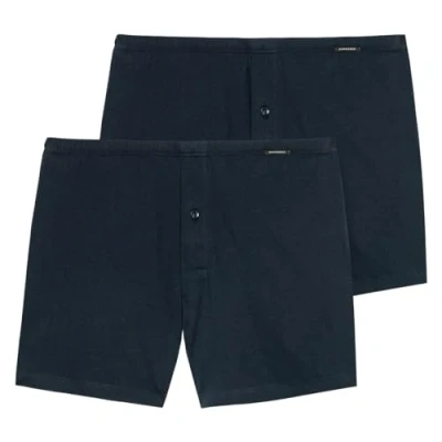 Abbildung von Schiesser Herren 2 PACK Boxershorts Baumwolle Jersey weich Jerseyboxer