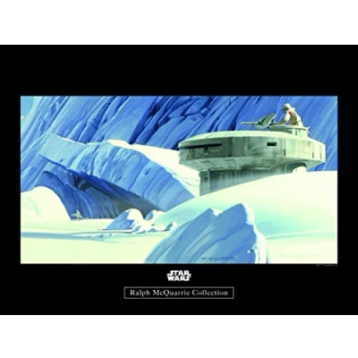 Abbildung von Komar Poster &quot;Star Wars Classic RMQ Hoth Echo Base&quot;, Star Wars, (1 St.), Kinderzimmer, Schlafzimmer, Wohnzimmer