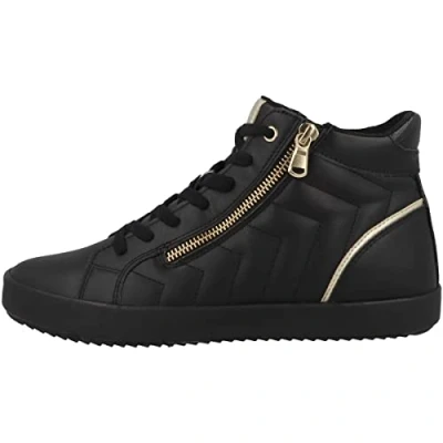 Abbildung von Geox Blomiee Sneaker high, Damen, Größe: 36, Black Schuhe